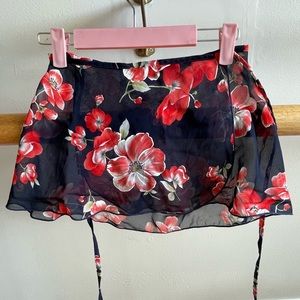 Floral Ballet Wrap Skirt by Capezio